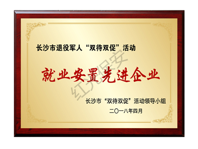 就業安置先進企業